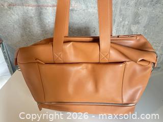 MaxSold Auction: Monos Vegan Leather Travel Bag New  - Vancouver (British Columbia, Canada) PARTNER MANAGED Estate Sale Online Auction -  East 7th (STORAGE)