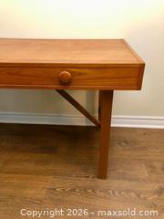 MaxSold Auction: Teak Double Sided Desk - Georgina (Ontario, Canada) SELLER MANAGED SUPER SHORT NOTICE Downsizing Online Auction -  Sunnidale Boulevard