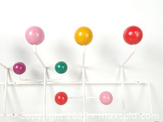 MaxSold Auction: Vintage Authentic Herman Miller Eames Multi-Color Wooden Ball Hang-It-All Coat Rack - Toronto (Ontario, Canada) PARTNER MANAGED Downsizing Online Auction - Esandar Drive (STORAGE)