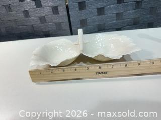 MaxSold Auction: Lenox Porcelain Divided Serving Dish, Bud Vase with Gold Trim, tall bud vase - Warwick (Rhode Island, USA) SELLER MANAGED Reseller Online Auction - Warwick Avenue