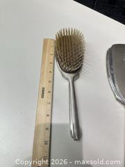 MaxSold Auction: Sterling Silver Brush & Hand Mirror with Tissue Box & Trinket Dishes - Warwick (Rhode Island, USA) SELLER MANAGED Reseller Online Auction - Warwick Avenue