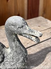 MaxSold Auction: Rustic Blue Green Cast Concrete Duck - Sacramento (California, USA) PARTNER MANAGED Estate Sale Online Auction - Auburn Road
