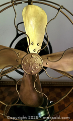 MaxSold Auction: Antique General Electric GE Brass Blade Desk Fan - Newmarket (Ontario, Canada) SELLER MANAGED Downsizing Online Auction - Amberlee Court