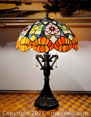 MaxSold Auction:  Tiffany-Style Table Lamp  - Newmarket (Ontario, Canada) SELLER MANAGED Downsizing Online Auction - Amberlee Court
