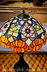 MaxSold Auction:  Tiffany-Style Table Lamp  - Newmarket (Ontario, Canada) SELLER MANAGED Downsizing Online Auction - Amberlee Court