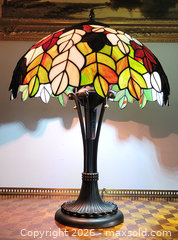 MaxSold Auction:  Tiffany-Style Table Lamp - Newmarket (Ontario, Canada) SELLER MANAGED Downsizing Online Auction - Amberlee Court