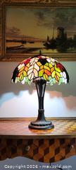 MaxSold Auction:  Tiffany-Style Table Lamp - Newmarket (Ontario, Canada) SELLER MANAGED Downsizing Online Auction - Amberlee Court