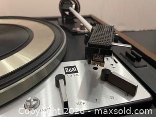 MaxSold Auction: Dual 1218 turntable with Shure cartridge  - Toronto (Ontario, Canada) SELLER MANAGED Reseller Online Auction -  Oakwood Avenue