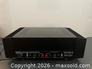 MaxSold Auction: Hafler DH-200 power amplifier - Toronto (Ontario, Canada) SELLER MANAGED Reseller Online Auction -  Oakwood Avenue