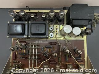 MaxSold Auction: Vintage Heathkit AA-100 tube integrated stereo amplifier  - Toronto (Ontario, Canada) SELLER MANAGED Reseller Online Auction -  Oakwood Avenue