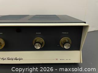 MaxSold Auction: Vintage Heathkit AA-181 mono tube integrated amplifier.  - Toronto (Ontario, Canada) SELLER MANAGED Reseller Online Auction -  Oakwood Avenue