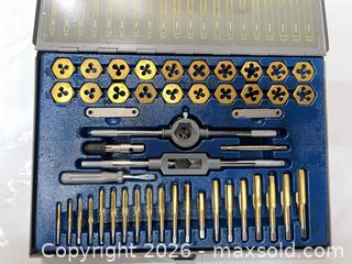MaxSold Auction: Mastercraft Maximum Tap and Die Set, Titanium Nitride Coated - Woodstock (Ontario, Canada) SELLER MANAGED Moving Online Auction - Mary Street