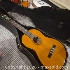 MaxSold Auction: Yamaha CG-110A Classical Nylon-String Guitar Natural/Amber - Hamilton (Ontario, Canada) SELLER MANAGED Moving Online Auction - Oneida Boulevard