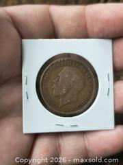 MaxSold Auction: 1913 United Kingdom One Penny, George V, Bronze/Copper - South Frontenac (Ontario, Canada) SELLER MANAGED Downsizing Online Auction - Battersea Road