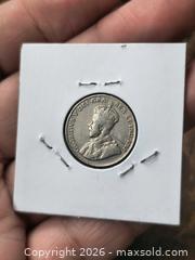 MaxSold Auction: 1927 Canada 5 Cents Nickel Coin George V - South Frontenac (Ontario, Canada) SELLER MANAGED Downsizing Online Auction - Battersea Road