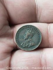 MaxSold Auction: 1933 canada Small Cent toned copper - South Frontenac (Ontario, Canada) SELLER MANAGED Downsizing Online Auction - Battersea Road
