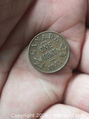 MaxSold Auction: 1935 Canada One Cent (1¢) Coin, King George V - South Frontenac (Ontario, Canada) SELLER MANAGED Downsizing Online Auction - Battersea Road