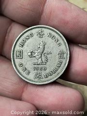 MaxSold Auction: 1960 Hong Kong One Dollar Coin, Queen Elizabeth II - South Frontenac (Ontario, Canada) SELLER MANAGED Downsizing Online Auction - Battersea Road