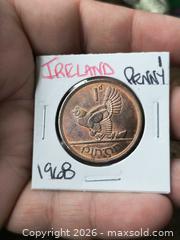 MaxSold Auction: 1968 Ireland 1 Penny Coin, Bronze - South Frontenac (Ontario, Canada) SELLER MANAGED Downsizing Online Auction - Battersea Road