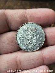 MaxSold Auction: Netherlands 1972 2½ Gulden Coin Queen Juliana - South Frontenac (Ontario, Canada) SELLER MANAGED Downsizing Online Auction - Battersea Road