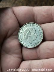MaxSold Auction: Netherlands 1972 2½ Gulden Coin Queen Juliana - South Frontenac (Ontario, Canada) SELLER MANAGED Downsizing Online Auction - Battersea Road