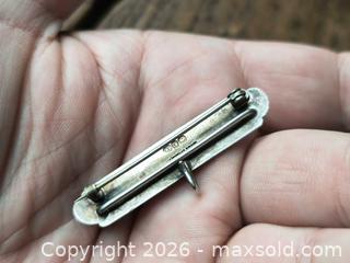 MaxSold Auction: Vintage Sterling Silver Award/Prize Pin, about  in Brooch  - South Frontenac (Ontario, Canada) SELLER MANAGED Downsizing Online Auction - Battersea Road