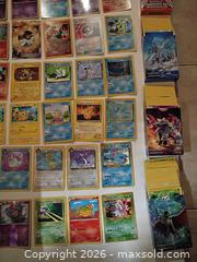 MaxSold Auction: Mixed Pokemon Trading Cards - 100+ Cards (English & Japanese) - Redwood City (California, USA) SELLER MANAGED Estate Sale Online Auction - King Street (CONDO)