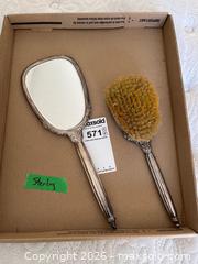 MaxSold Auction: Birks Sterling Silver Hand Mirror and Brush Set - Kingston (Ontario, Canada) PARTNER MANAGED Downsizing Online Auction - Kingsdale Avenue