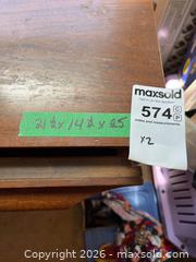 MaxSold Auction: Gibbard Craftsmen Wooden Nightstands, Contents Not Included - Kingston (Ontario, Canada) PARTNER MANAGED Downsizing Online Auction - Kingsdale Avenue