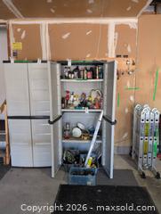 MaxSold Auction: Plastic Storage Cabinet With Adjustable Shelves, 30x70x16 - Kingston (Ontario, Canada) PARTNER MANAGED Downsizing Online Auction - Kingsdale Avenue