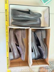 MaxSold Auction: Men's Leather Loafers / Slip-on, 3 Pairs, Black & Brown - Denver (Colorado, USA) PARTNER MANAGED Estate Sale Online Auction - East Hawaii Place