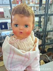 MaxSold Auction: Vintage 12–16in Baby Doll with Original Clothes & Case - Denver (Colorado, USA) PARTNER MANAGED Estate Sale Online Auction - East Hawaii Place
