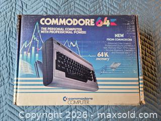 MaxSold Auction: Commodore 64 Computer with Original Box, Manuals & Cables - Victoria (British Columbia, Canada) SELLER MANAGED Downsizing Online Auction - Fulton Road Fulton Road
