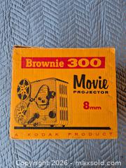 MaxSold Auction: Kodak Brownie 300 8mm Movie Projector - Victoria (British Columbia, Canada) SELLER MANAGED Downsizing Online Auction - Fulton Road Fulton Road