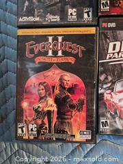 MaxSold Auction: PC Game Lot: Call of Duty 2, Dawn of War, EQII Desert of Flames, Driver - Victoria (British Columbia, Canada) SELLER MANAGED Downsizing Online Auction - Fulton Road Fulton Road