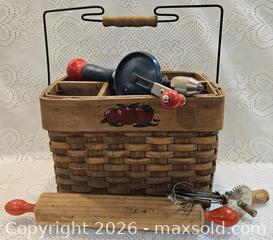 MaxSold Auction: Basket misc  - Belfair (Washington, USA) SELLER MANAGED Downsizing Online Auction - Northeast North Shore Road