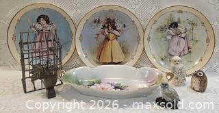 MaxSold Auction: Little lady plates - Belfair (Washington, USA) SELLER MANAGED Downsizing Online Auction - Northeast North Shore Road