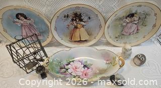 MaxSold Auction: Little lady plates - Belfair (Washington, USA) SELLER MANAGED Downsizing Online Auction - Northeast North Shore Road