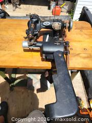 MaxSold Auction: Industrial Blind Stitch Sewing Machine and Table - East Zorra-Tavistock (Ontario, Canada) SELLER MANAGED Downsizing Online Auction - Highway 59 (Hidden Valley Estates)