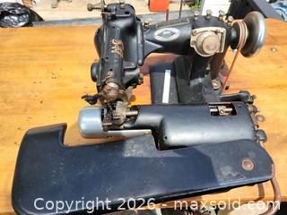 MaxSold Auction: Industrial Blind Stitch Sewing Machine and Table - East Zorra-Tavistock (Ontario, Canada) SELLER MANAGED Downsizing Online Auction - Highway 59 (Hidden Valley Estates)