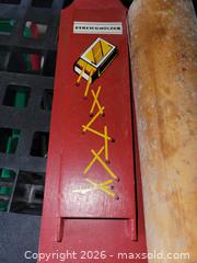MaxSold Auction: Kitch 2 Vintage Wooden Match Holder & Rolling Pin - East Zorra-Tavistock (Ontario, Canada) SELLER MANAGED Downsizing Online Auction - Highway 59 (Hidden Valley Estates)