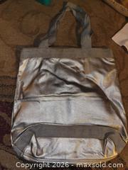 MaxSold Auction: Large Silver DKNY Bag Purse - East Zorra-Tavistock (Ontario, Canada) SELLER MANAGED Downsizing Online Auction - Highway 59 (Hidden Valley Estates)