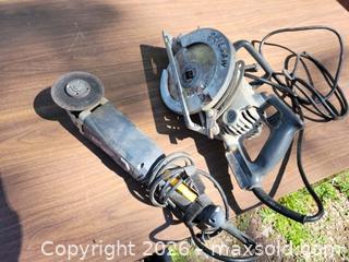 MaxSold Auction: Mastercraft Angle Grinder & Skillsaw  - East Zorra-Tavistock (Ontario, Canada) SELLER MANAGED Downsizing Online Auction - Highway 59 (Hidden Valley Estates)