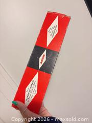 MaxSold Auction: ACME Wooden Cribbage Board 13-15 in Made in Canada - Hamilton (Ontario, Canada) SELLER MANAGED Reseller Online Auction - Kensington Avenue North