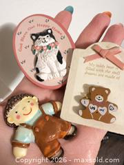 MaxSold Auction: Set of Small Ceramic/Resin Figurine Fridge Magnets, Multicolor - Hamilton (Ontario, Canada) SELLER MANAGED Reseller Online Auction - Kensington Avenue North