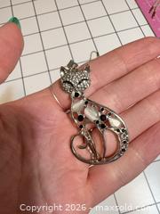 MaxSold Auction: Silver-Plated Necklace & Pendants with Blue Stone Ring Size 7 - Hamilton (Ontario, Canada) SELLER MANAGED Reseller Online Auction - Kensington Avenue North