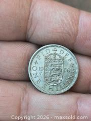 MaxSold Auction: 1966 United Kingdom One Shilling Coin - South Frontenac (Ontario, Canada) SELLER MANAGED Downsizing Online Auction - Battersea Road