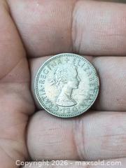 MaxSold Auction: 1966 United Kingdom One Shilling Coin - South Frontenac (Ontario, Canada) SELLER MANAGED Downsizing Online Auction - Battersea Road