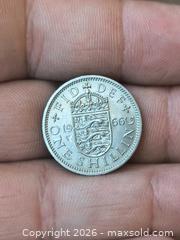 MaxSold Auction: 1966 United Kingdom One Shilling Coin - South Frontenac (Ontario, Canada) SELLER MANAGED Downsizing Online Auction - Battersea Road