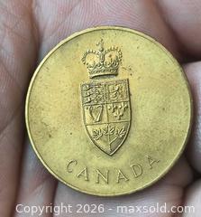 MaxSold Auction: 1967 Canada Brass/Bronze Commemorative Medal/Token - South Frontenac (Ontario, Canada) SELLER MANAGED Downsizing Online Auction - Battersea Road